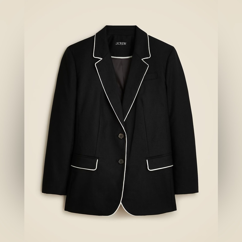 J.Crew Classic two-button blazer in stretch linen blend CI483